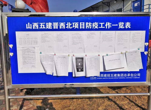山西建投五建集團戰(zhàn) 疫 復工之晉西北產(chǎn)業(yè)園